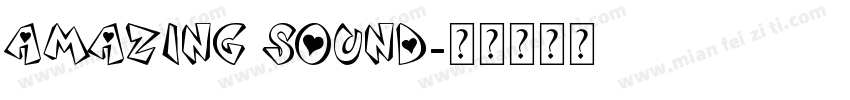 amazing sound字体转换